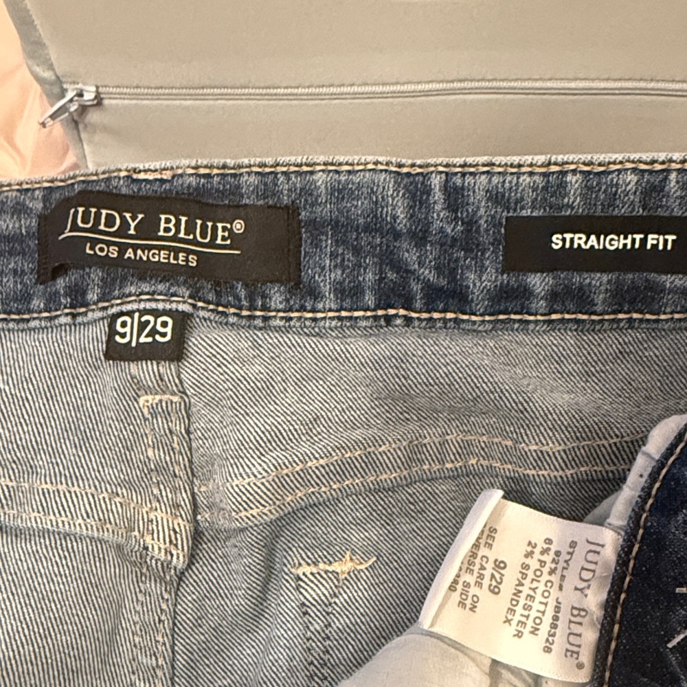 Judy Blue Straight Leg Denim Jeans